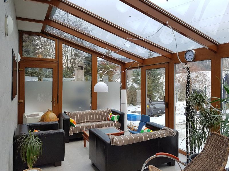 Plastová zimní zahrada – realizace