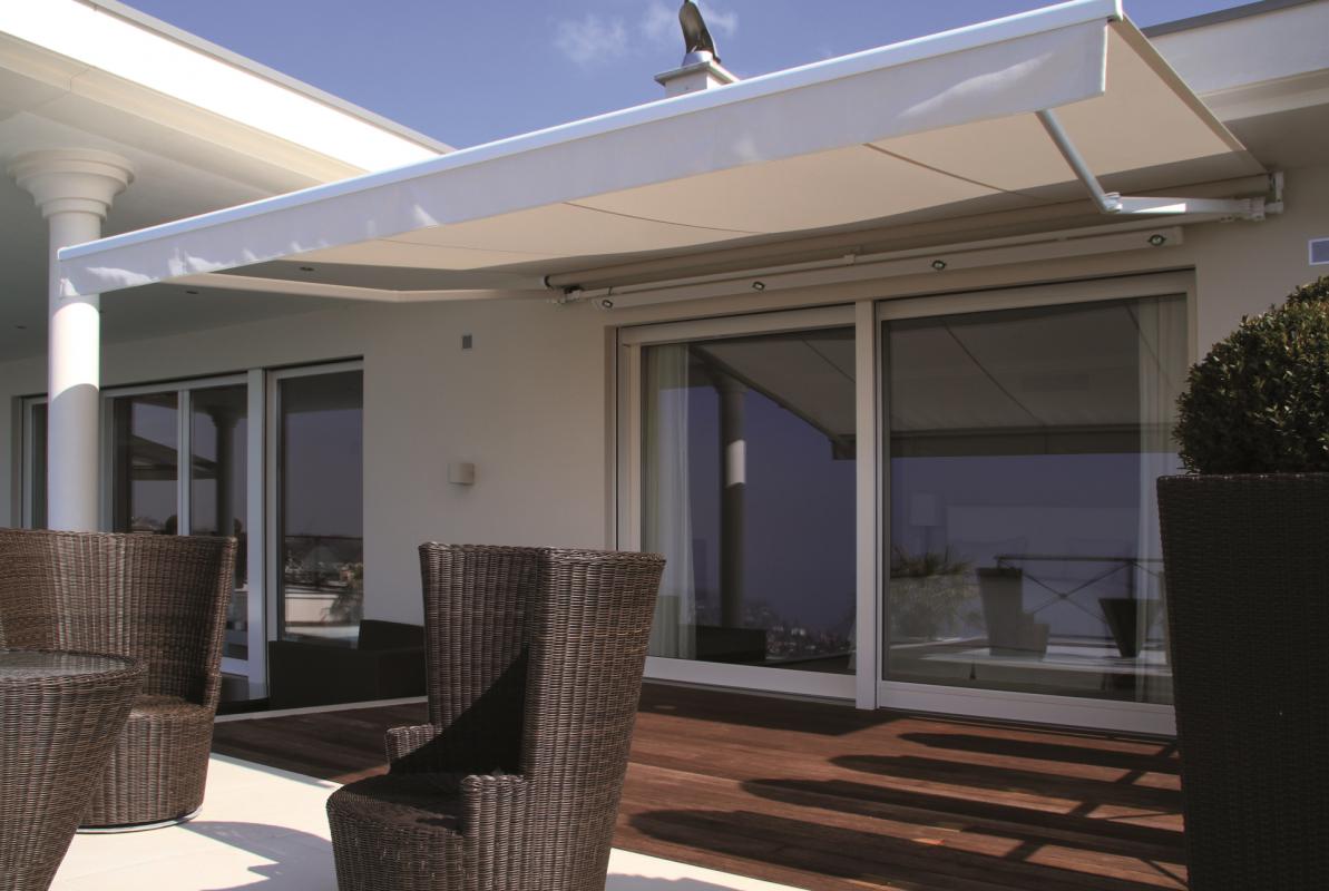 Otevřené markýzy – zastínění terasy