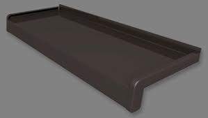 Venkovní parapet – pozink (hnědé)