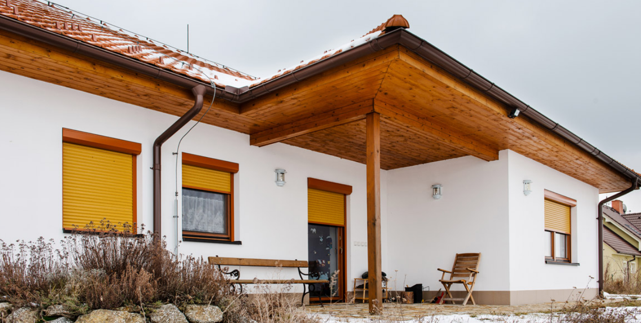 Předokenní roleta CLASSIC – viditelný box