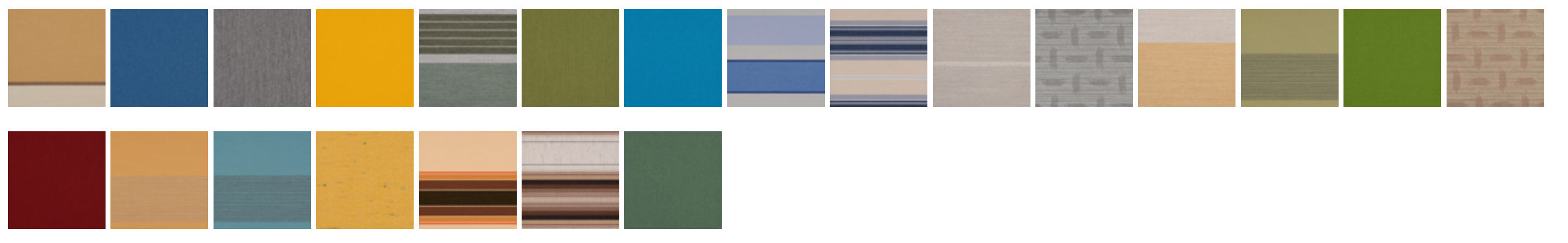 Veranda HRV52 – vzorník látek Dickson