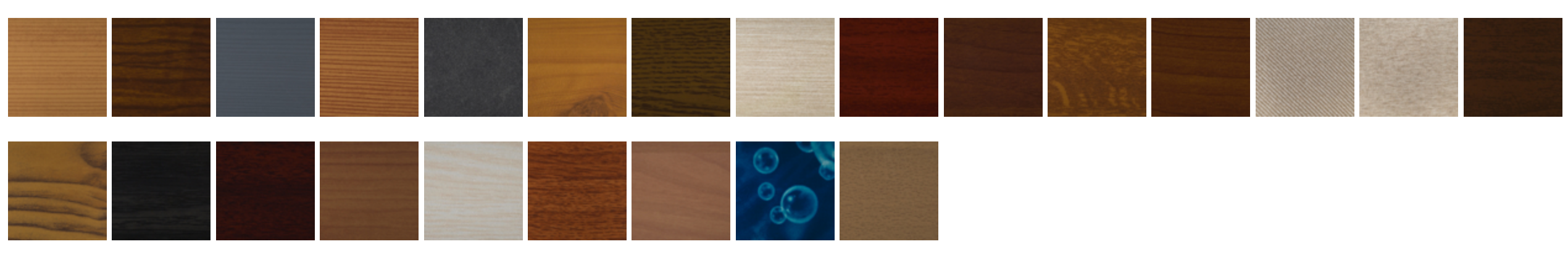 HRV80-ZIP – příplatkové barvy