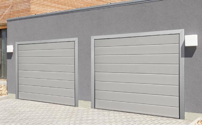 Sekční garážová vrata TRIDO Evo