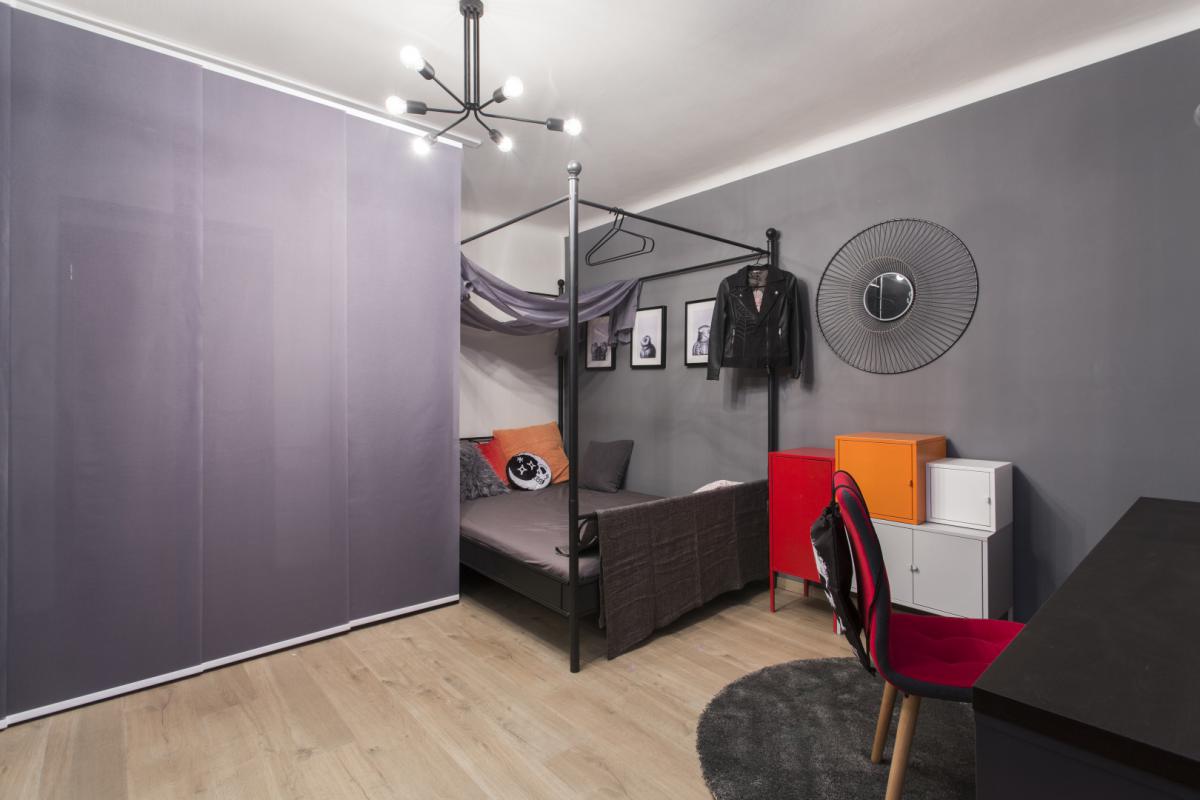 Japonské stěny – detail panelu