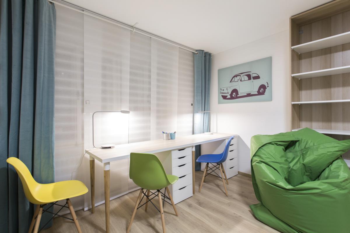 Japonské stěny – detail panelu