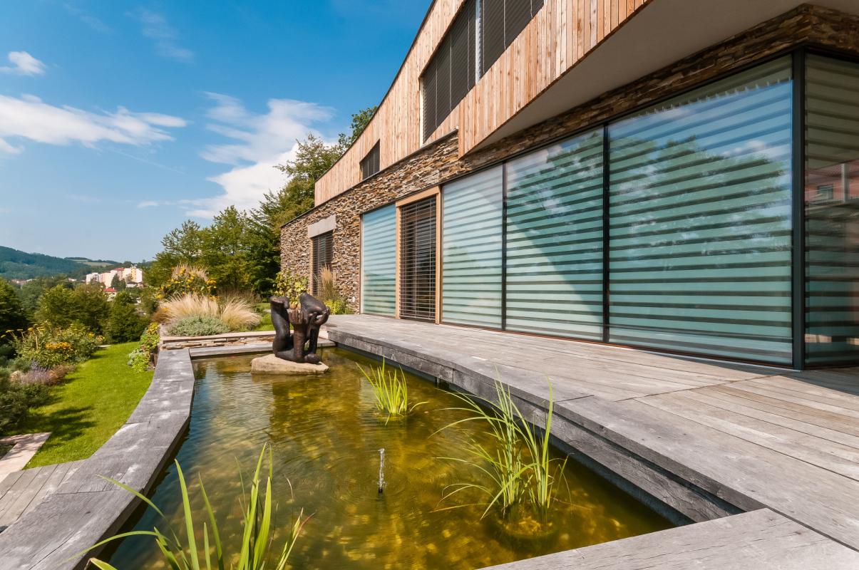 Látková roleta – detail