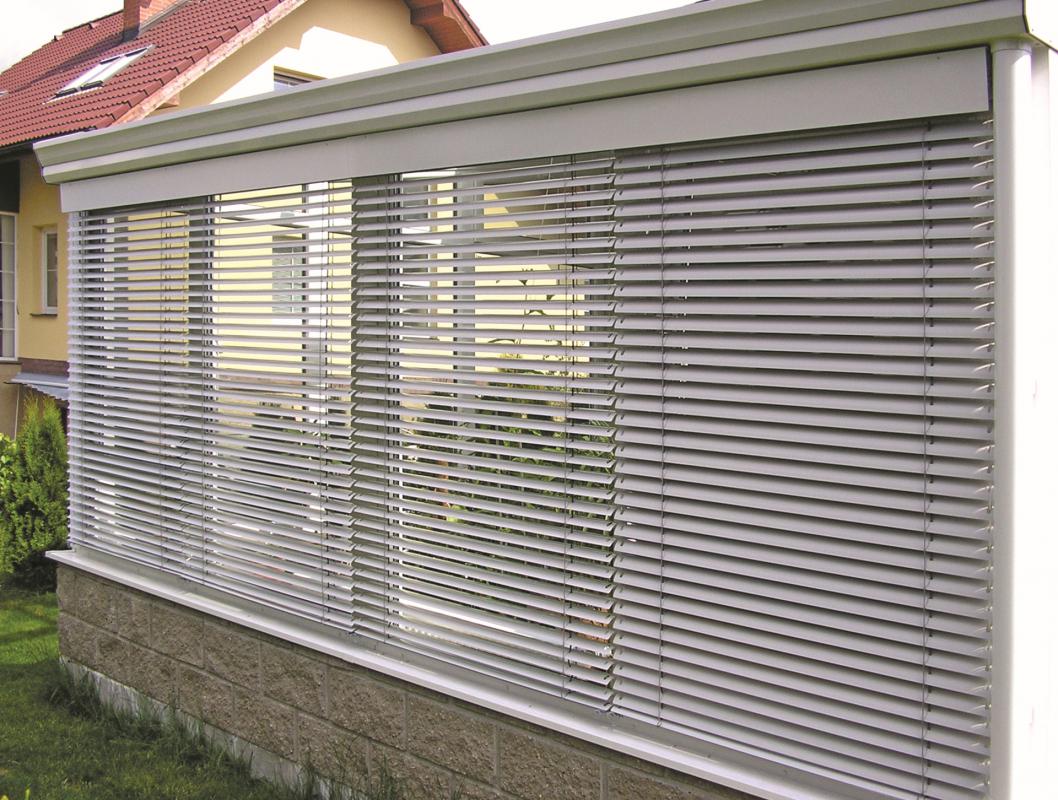 Venkovní žaluzie EXT-50 – realizace