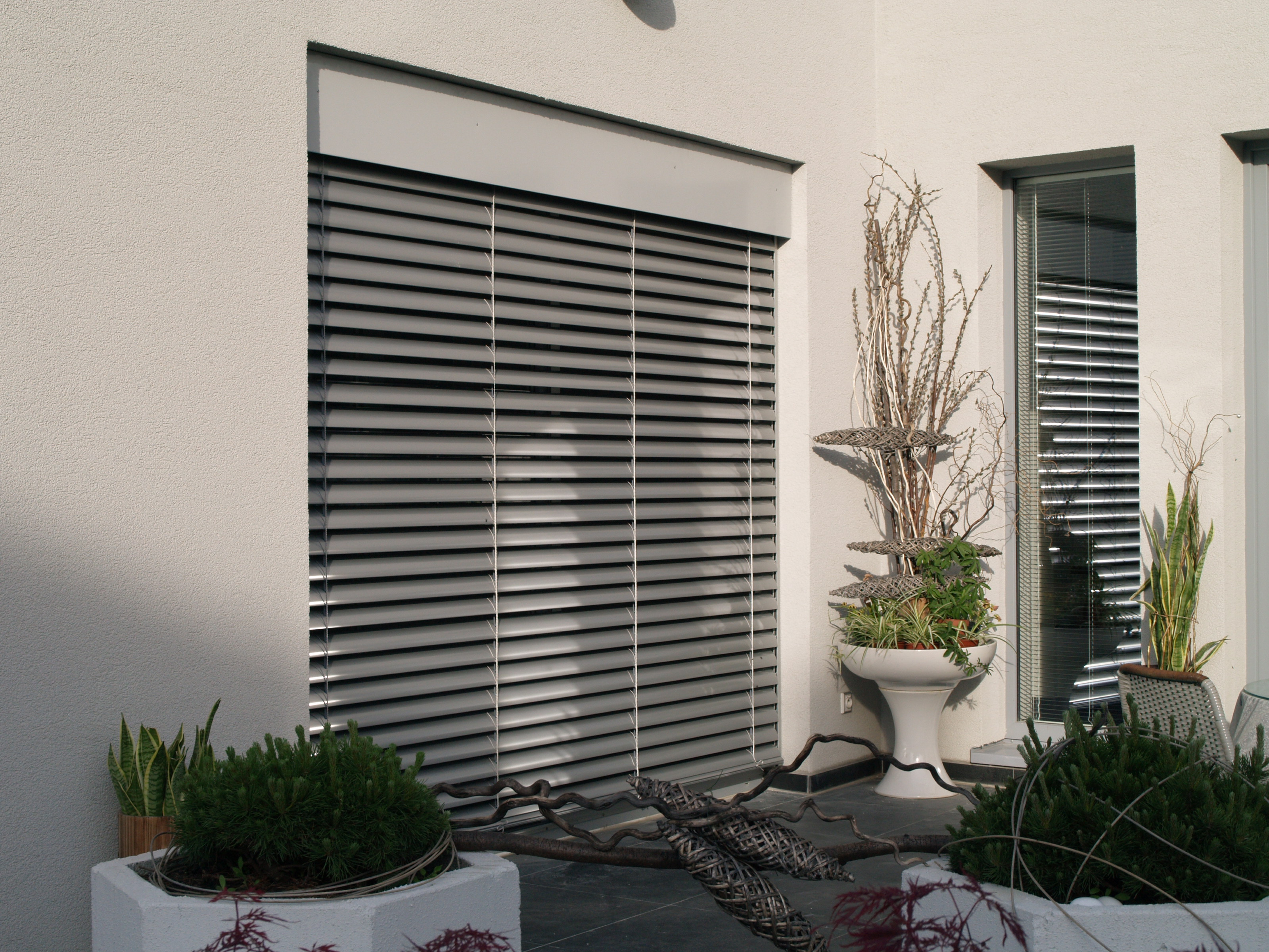 Venkovní žaluzie F-80 – realizace