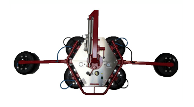 Vakuová přísavka – manipulace